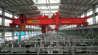 Industrial Overhead Crane for Steel Handling