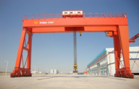 Heavy Duty Double Girder Gantry Crane with Rail Wheels